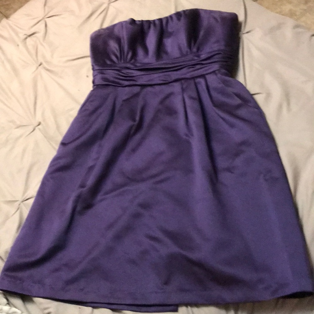 Alfred Angelo Eggplant colored dress